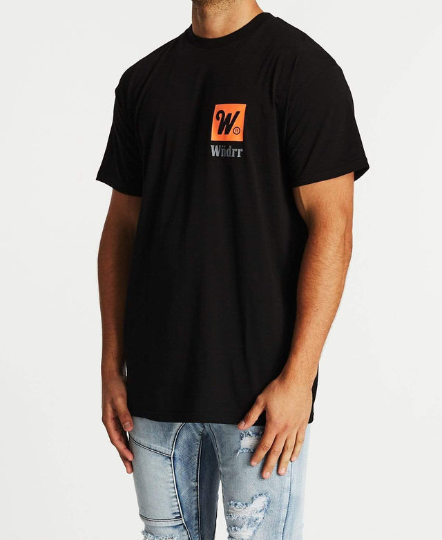 WNDRR Due Custom Fit T-Shirt Black
