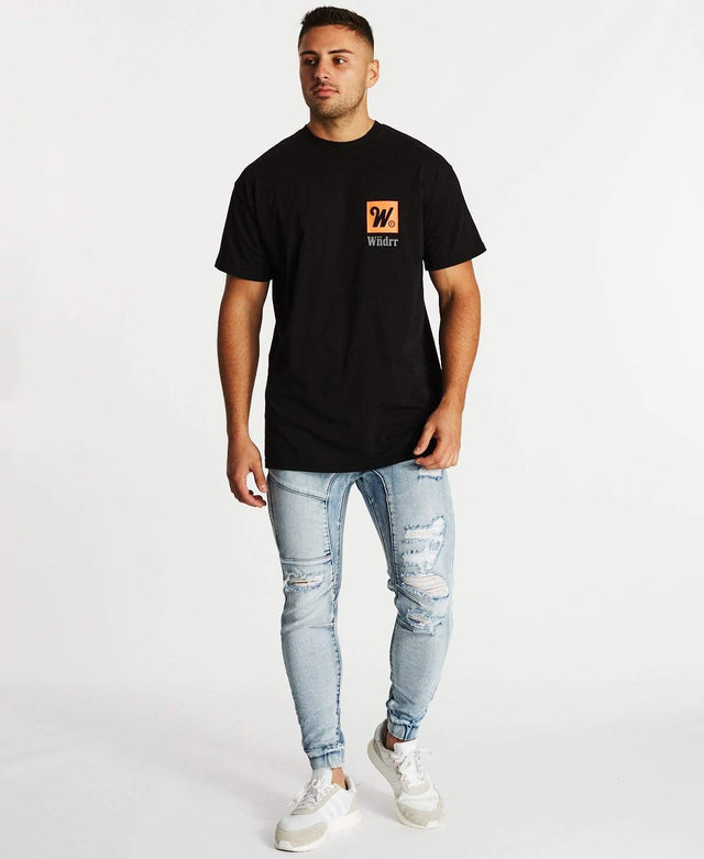 WNDRR Due Custom Fit T-Shirt Black