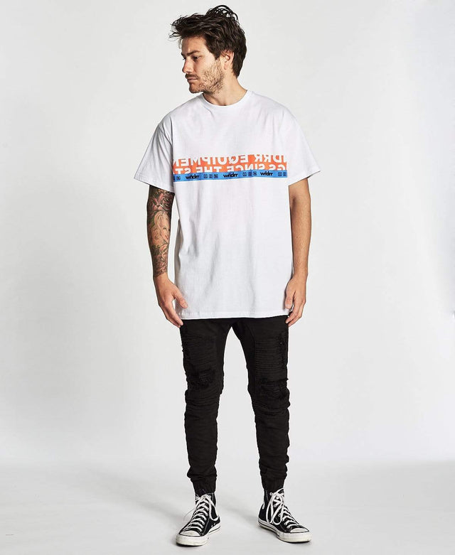 WNDRR Highline Custom Fit T-Shirt White