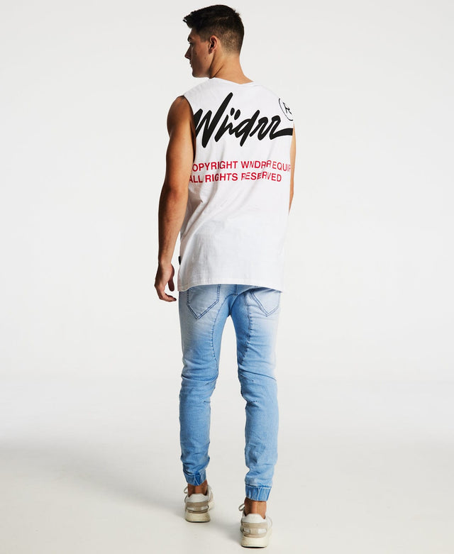 WNDRR Offends Muscle Tee White