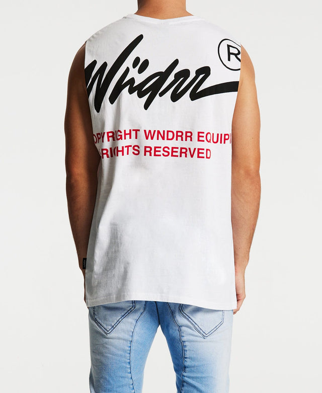 WNDRR Offends Muscle Tee White