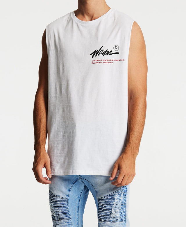 WNDRR Offends Muscle Tee White
