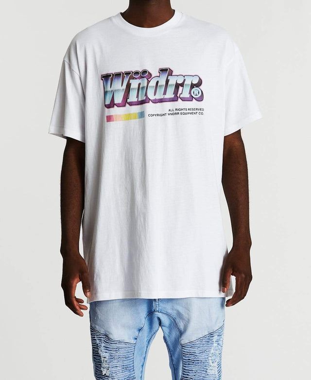 WNDRR Patra Custom Fit T-Shirt White