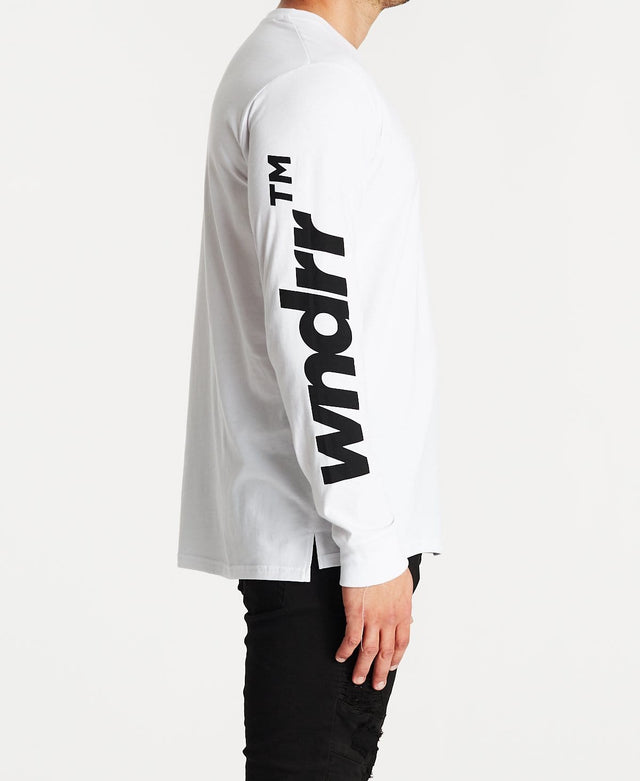 WNDRR Recoil Long Sleeve T-Shirt White