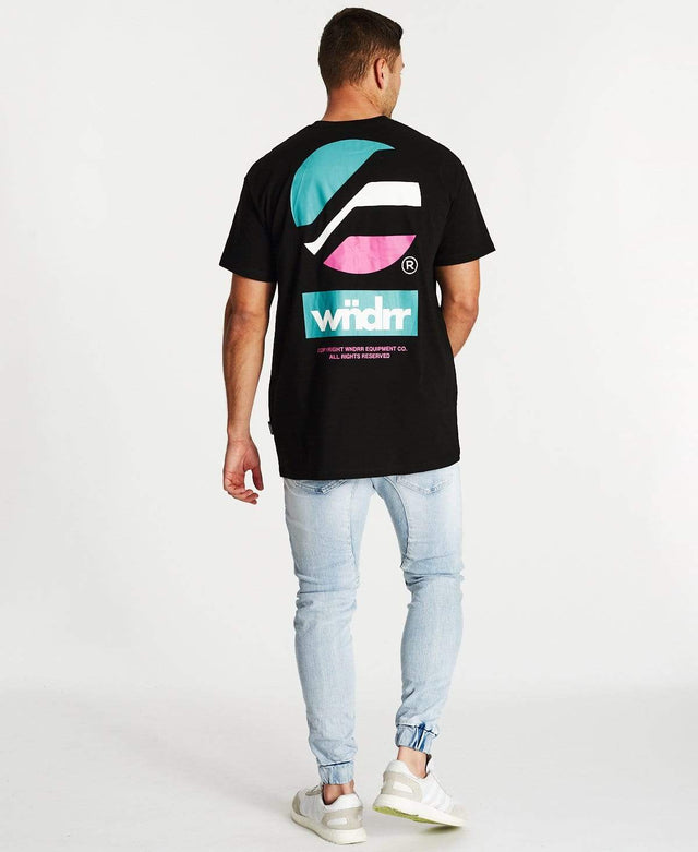 WNDRR Runnin Custom Fit T-Shirt Black