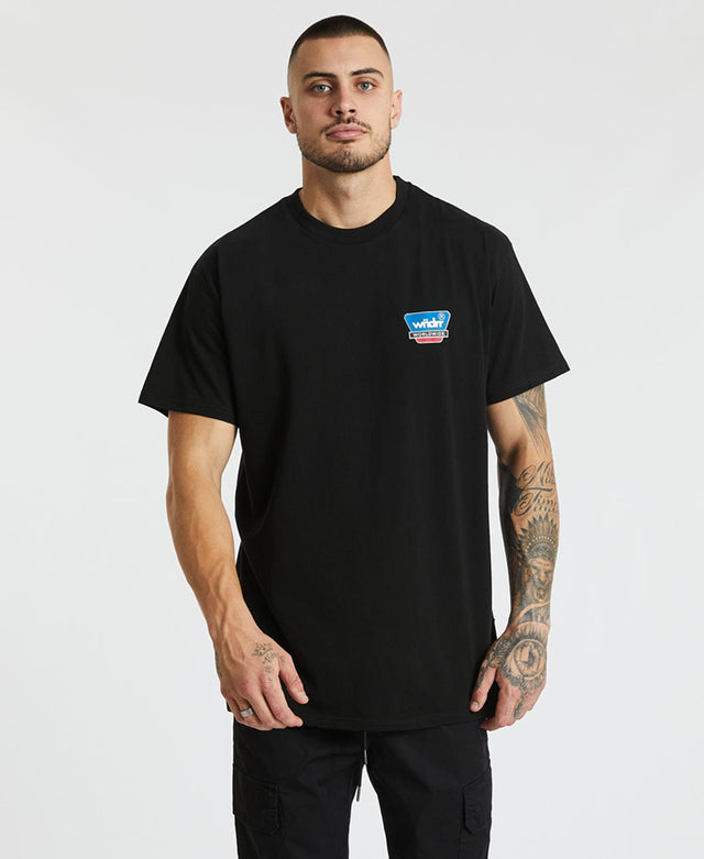 WNDRR Salute Custom Fit T-Shirt Black