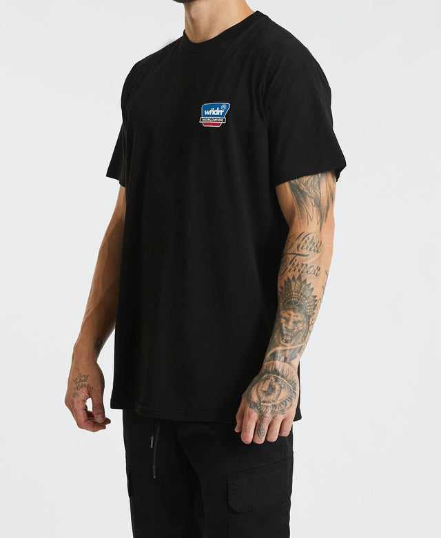 WNDRR Salute Custom Fit T-Shirt Black