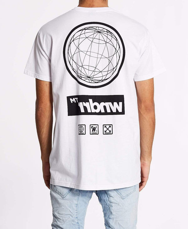 WNDRR Shuffle Custom Fit T-Shirt White