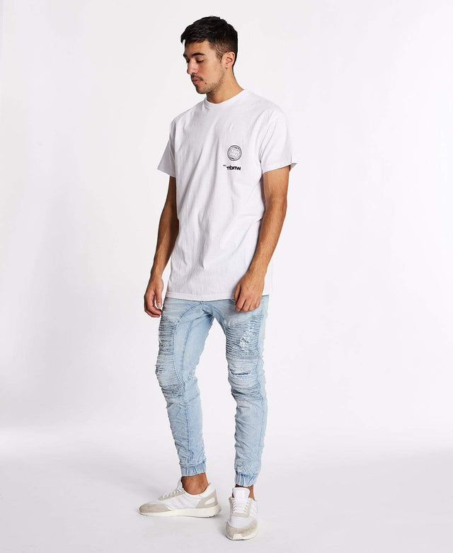 WNDRR Shuffle Custom Fit T-Shirt White