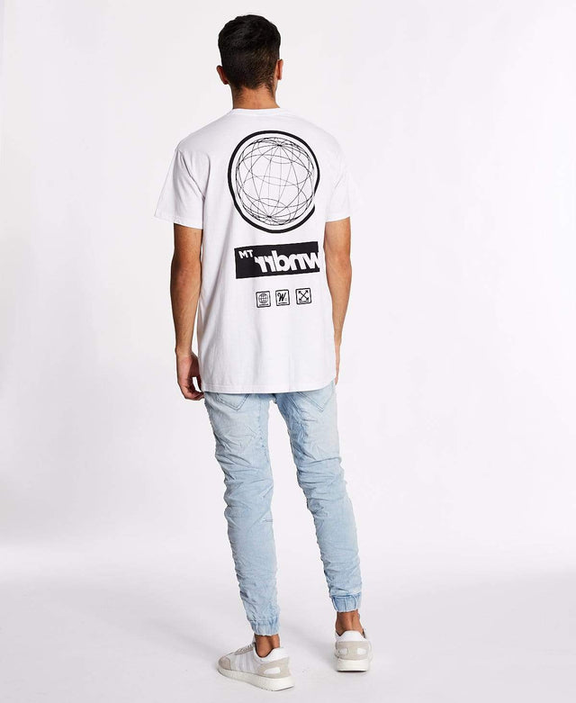 WNDRR Shuffle Custom Fit T-Shirt White