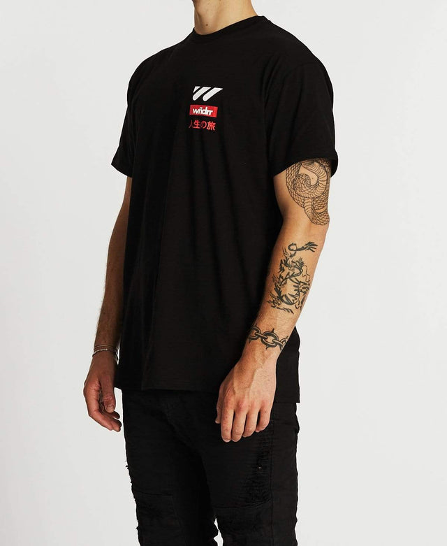 WNDRR Tetsu Custom Fit T-Shirt Black