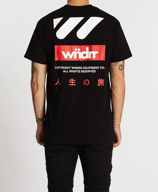 WNDRR Tetsu Custom Fit T-Shirt Black
