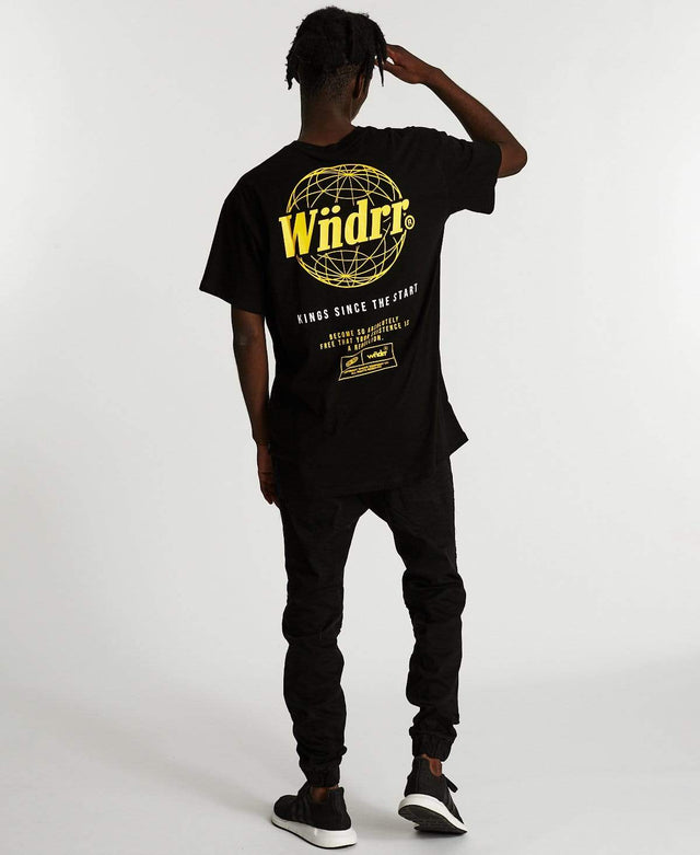 WNDRR TIMELESS CUSTOM FIT TEE Black