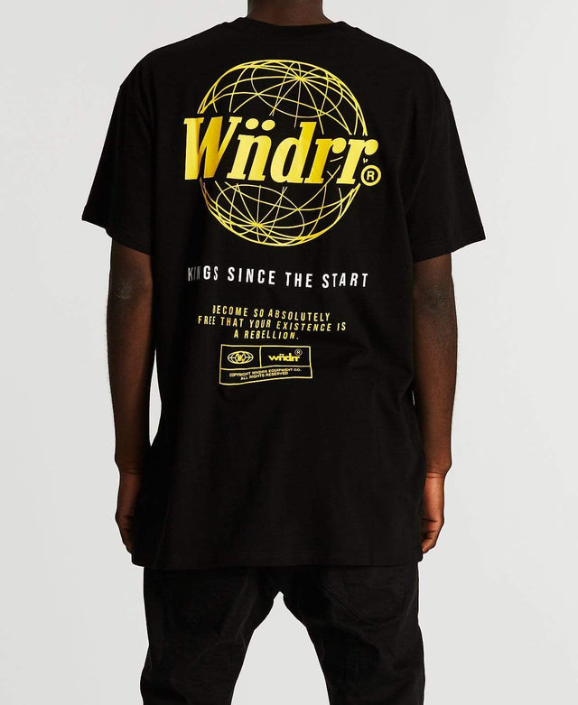 WNDRR Timeless Custom Fit T-Shirt Black