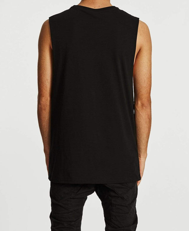 WNDRR Unlocked Muscle Tee Black