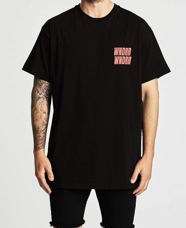 WNDRR Vandals Custom Fit T-Shirt Black