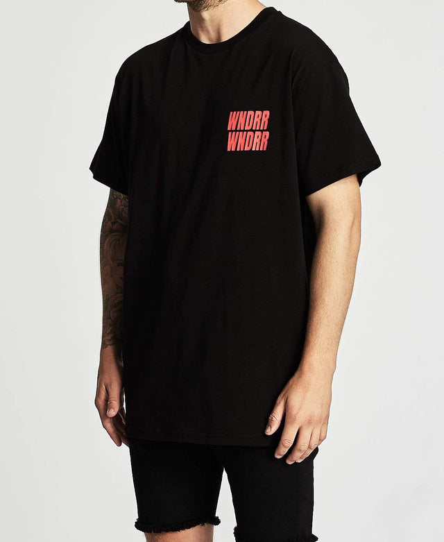 WNDRR Vandals Custom Fit T-Shirt Black