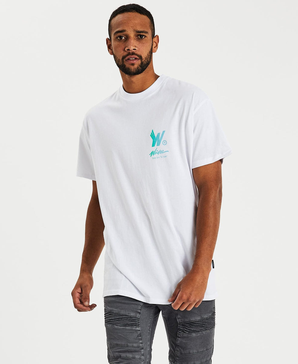 Vivid Custom Fit TShirt White Neverland Store