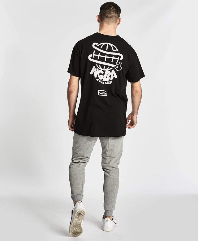 WNDRR WGBA Custom Fit T-Shirt Black