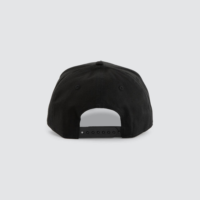 model wears Chicago WS 9FORTY A-Frame Black Caps Black - image 3
