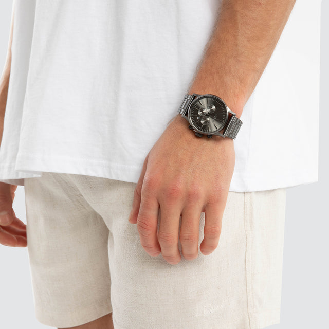 Sentry Chrono Watch All Gunmetal