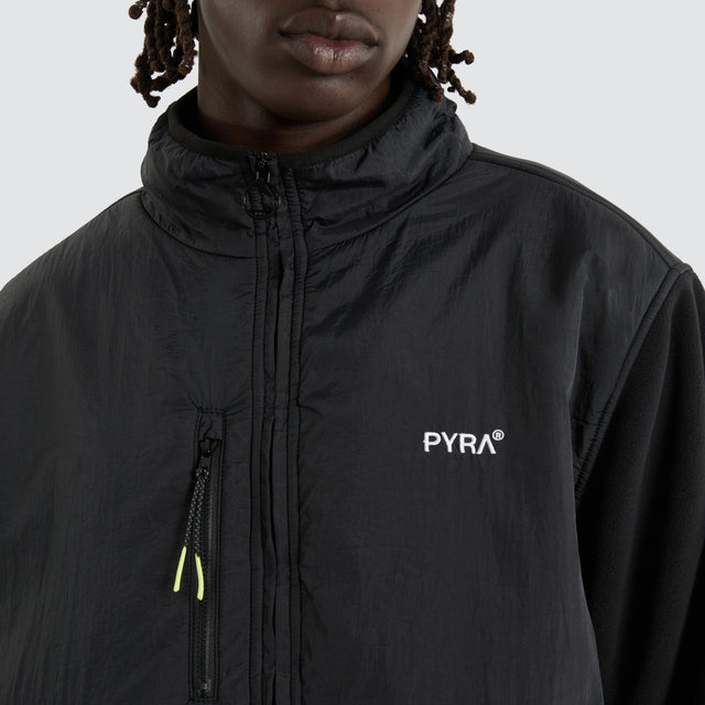 Polartec Zip Jacket Black