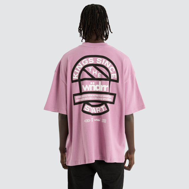 High Sign Heavy Weight Tee Mauve