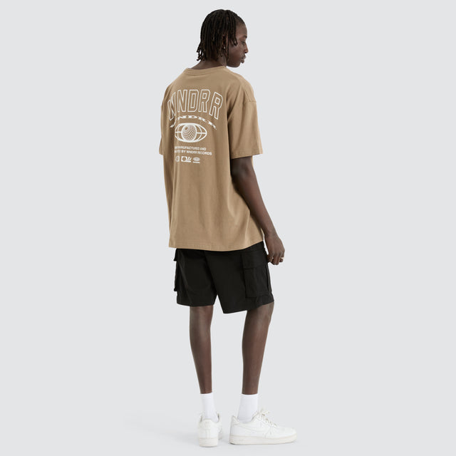 Outlet Box Fit Tee Taupe