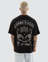 Thrive Street Tee Jet Black