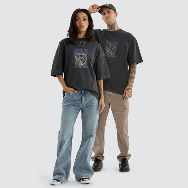 Healers Street Tee Pigment asphalt