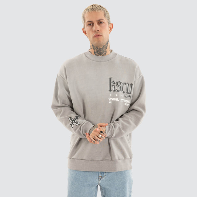 Kingdom Relaxed Sweater Alloy
