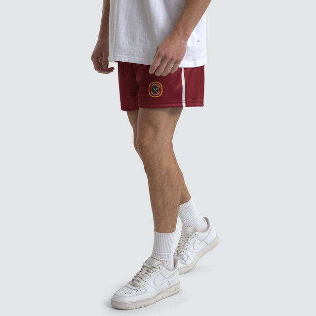 Carlton Draught Comet Football Short Maroon