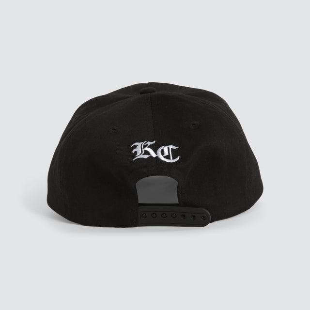 model wears Archer Cap Jet Black Headwear Black - image 3