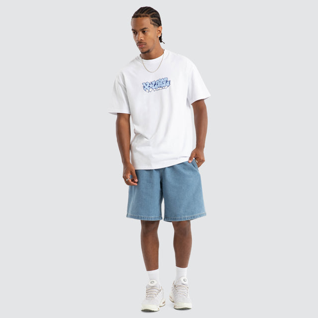 Wall Ss Tee White