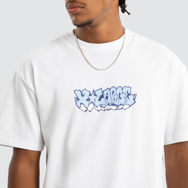 Wall Ss Tee White