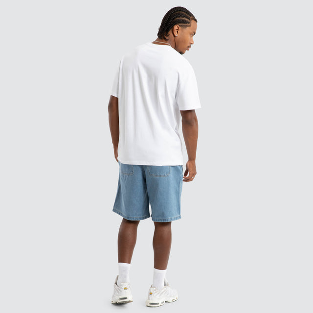 Wall Ss Tee White