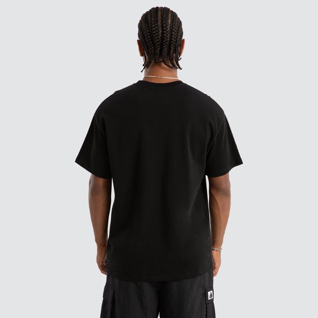 XL La 91 Ss Tee Black