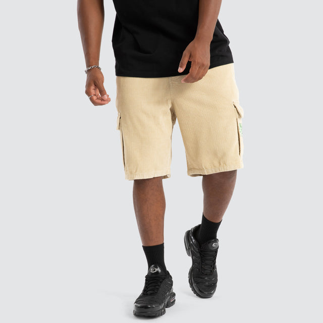 Wall Cord 91 Cargo Short Pigment Khaki