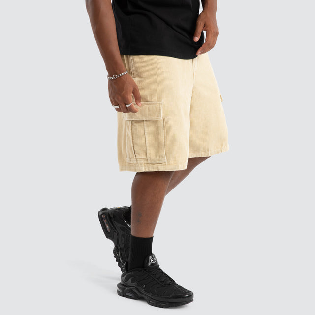 Wall Cord 91 Cargo Short Pigment Khaki