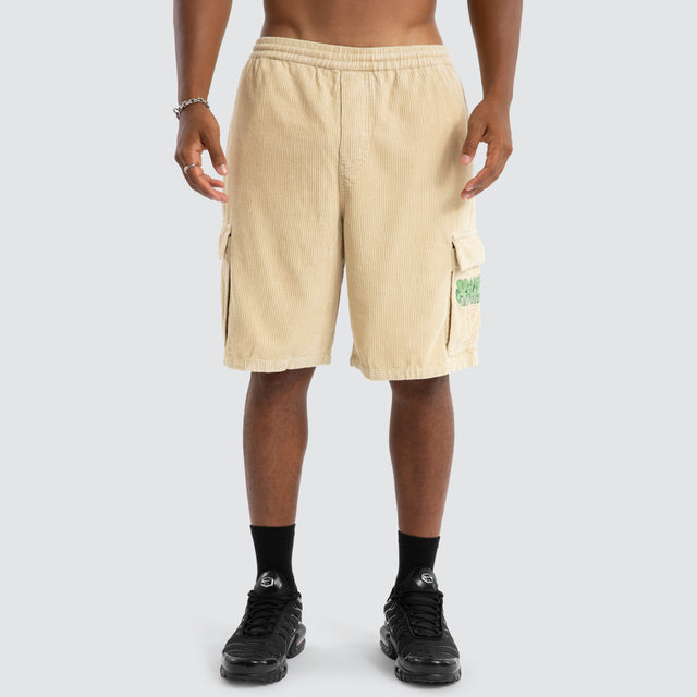 Wall Cord 91 Cargo Short Pigment Khaki