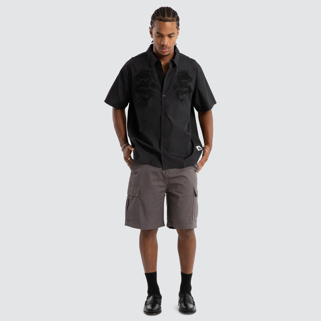 91 Cargo Short Steel