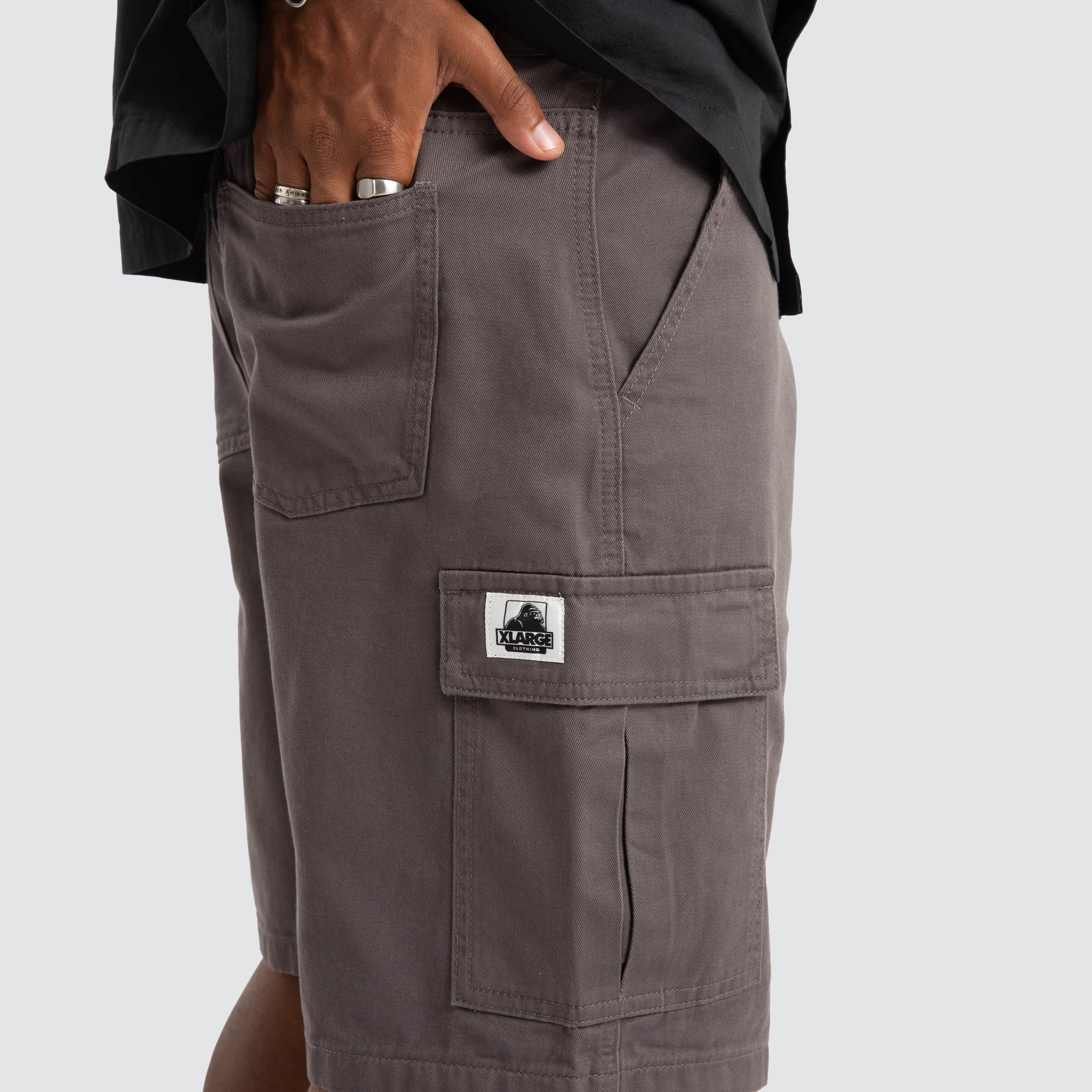 91 Cargo Short in Steel | Neverland Store