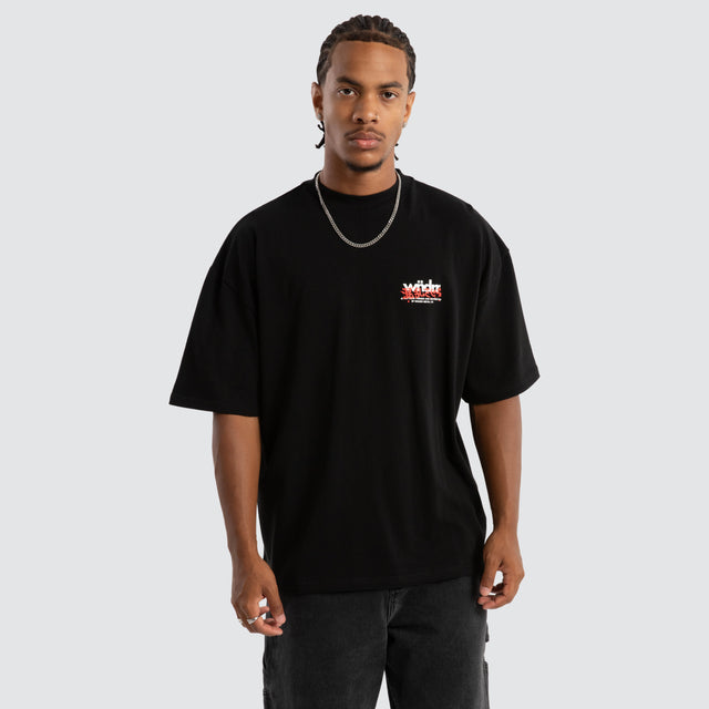 Forged Heavy Weight Tee Black