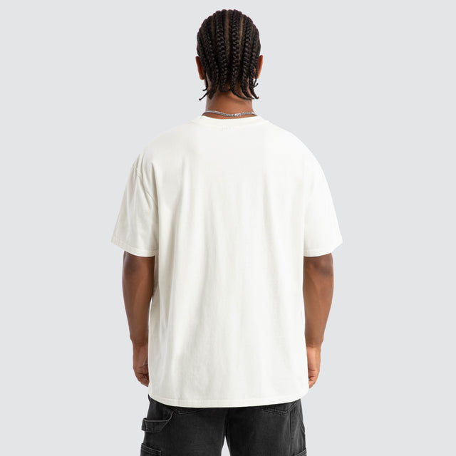 Junkyard Box Fit Tee White