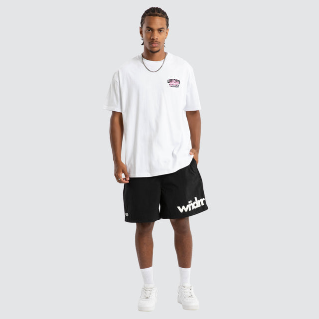 Top Tier Box Fit Tee White