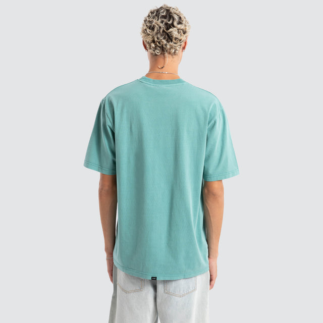 Games Of 84' Oversize Fit Tee Agate Green