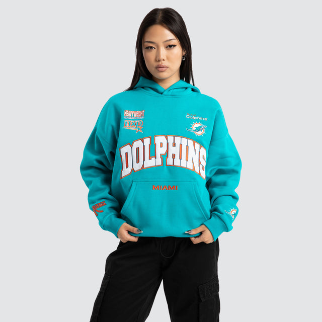 Miami Dolphins Stadium Hoodie Aqua