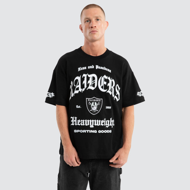 Las Vegas Raiders Coach Loopback Tee Jet Black