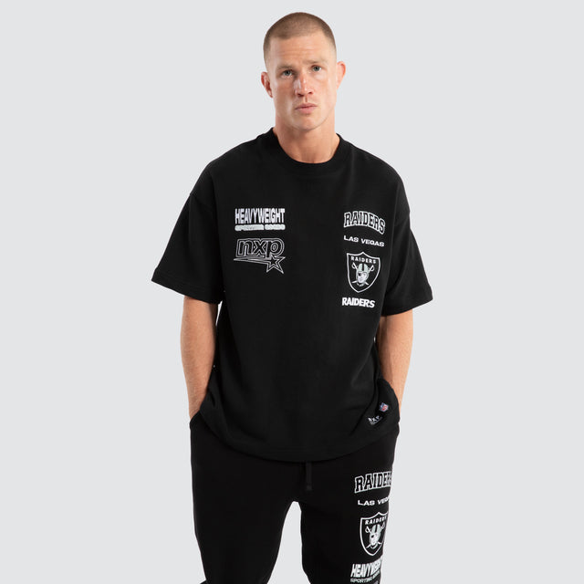 Las Vegas Raiders Surround Loopback Tee Jet Black