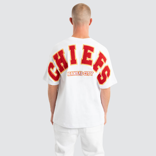 Kansas City Chiefs Surround Loopback Tee White